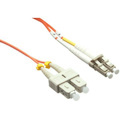 Axiom LC/SC Multimode Duplex OM1 62.5/125 Fiber Optic Cable 90m
