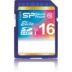 Silicon Power Elite 16 GB Class 10/UHS-I SDHC
