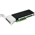 Axiom 10Gbs Quad Port RJ45 PCIe 3.0 x8 NIC Card for Intel - X710T4