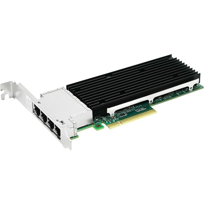 Axiom 10Gbs Quad Port RJ45 PCIe 3.0 x8 NIC Card for Intel - X710T4