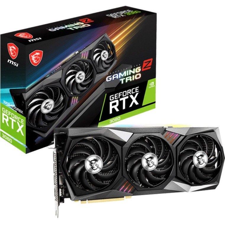 MSI NVIDIA GeForce RTX 3080 Graphic Card - 10 GB GDDR6X