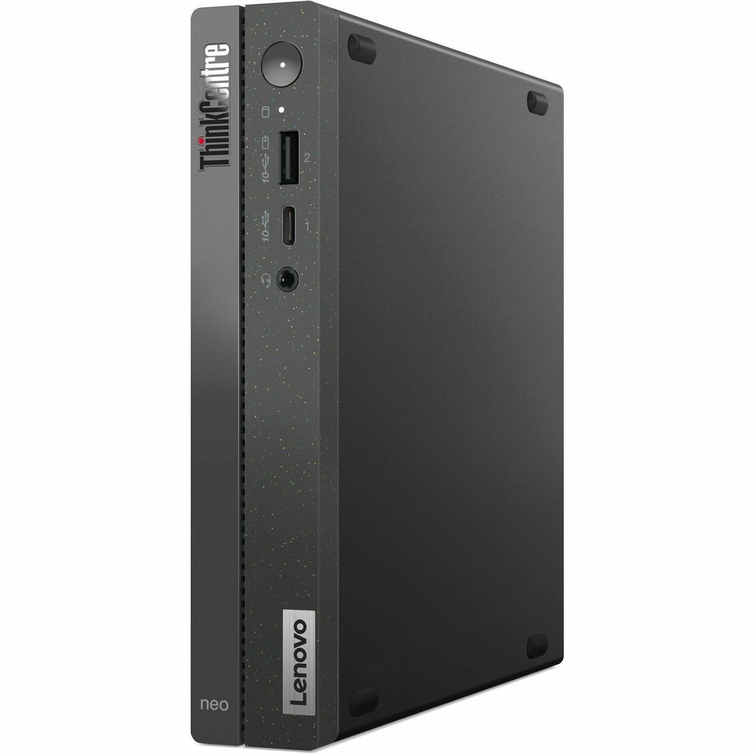 Lenovo ThinkCentre neo 50q Gen 4 12M2000QUX Desktop Computer - Intel Core i3 12th Gen i3-1215U - 8 GB - 256 GB SSD - Tiny - Black