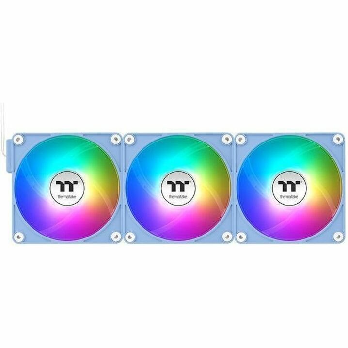 Thermaltake CT140 EX ARGB Sync PC Cooling Fan Hydrangea Blue (3-Fan Pack) - 3 Pack