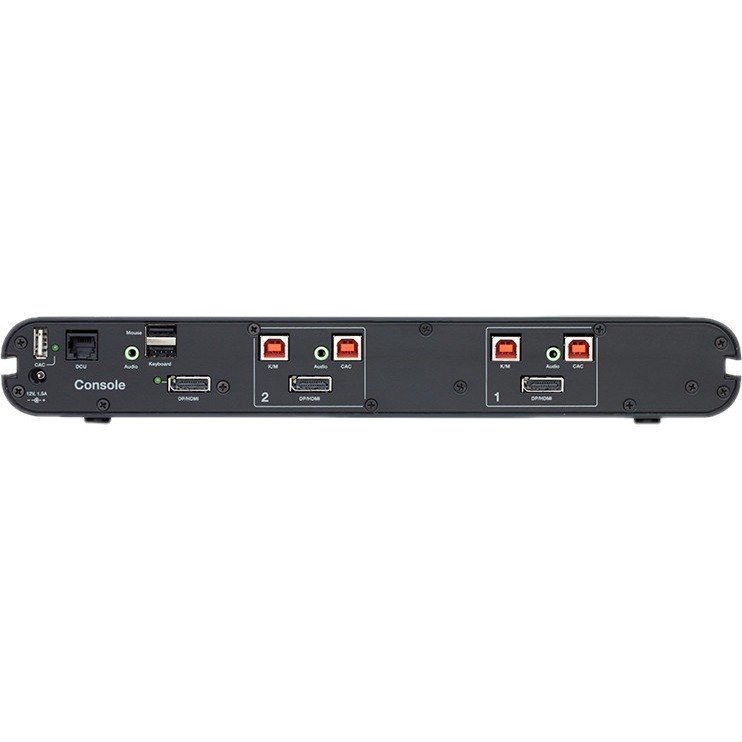 Belkin Universal Secure KVM Switch, 2 Port, Single Head