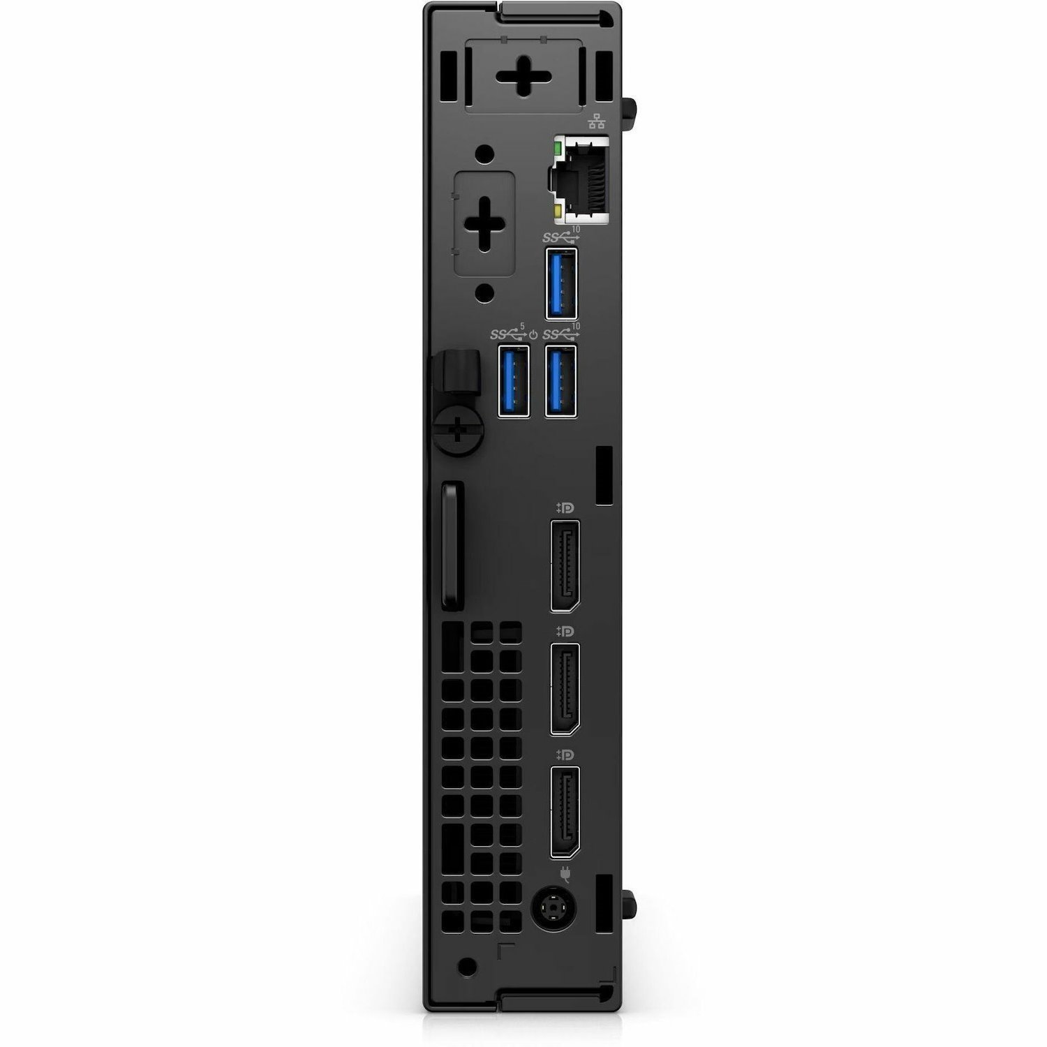 Dell OptiPlex 7000 7020 Plus Desktop Computer - Intel Core i5 14th Gen i5-14500T - vPro Technology - 16 GB - 256 GB SSD - Micro PC - Black