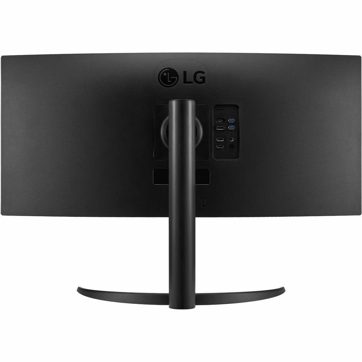 LG Ultrawide 34BR55QC-B 34" Class WQHD Curved Screen LCD Monitor - 21:9 - Textured Black