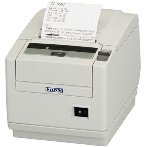 Citizen CT-S601II Direct Thermal Printer - Monochrome - Receipt Print - USB - Serial - Parallel - Bluetooth - Wireless LAN