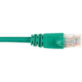 Black Box CAT6 Value Line Patch Cable, Stranded, Green, 20-ft. (6.0-m), 5-Pack