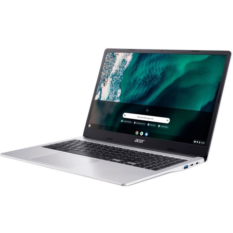 Acer Chromebook 315 CB315-4H CB315-4H-C7A1 15.6" Chromebook - Full HD - Intel Celeron N4500 - 4 GB - 64 GB Flash Memory - English (US) Keyboard - Pure Silver