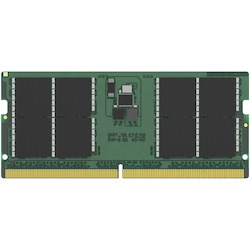 Kingston ValueRAM RAM Module for Notebook - 32 GB (1 x 32GB) - DDR5-4800/PC5-38400 DDR5 SDRAM - 4800 MHz Dual-rank Memory - CL40 - 1.10 V