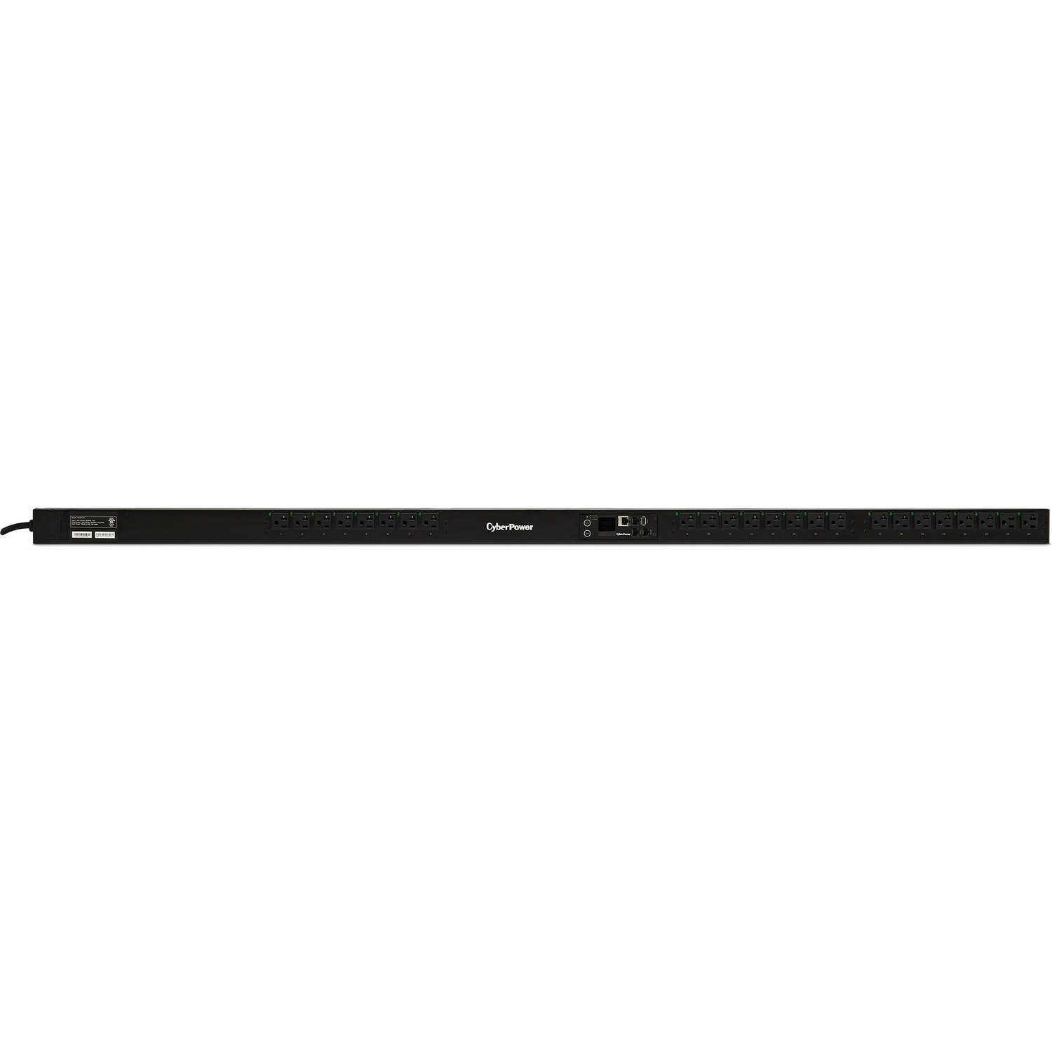 CyberPower PDU81101 100 - 120 VAC 20A Switched Metered-by-Outlet PDU