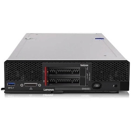 Lenovo ThinkSystem SN550 7X16A07JNA Blade Server - 1 x Intel Xeon Silver 4208 2.10 GHz - 32 GB RAM - Serial ATA/600, Serial Attached SCSI (SAS) Controller