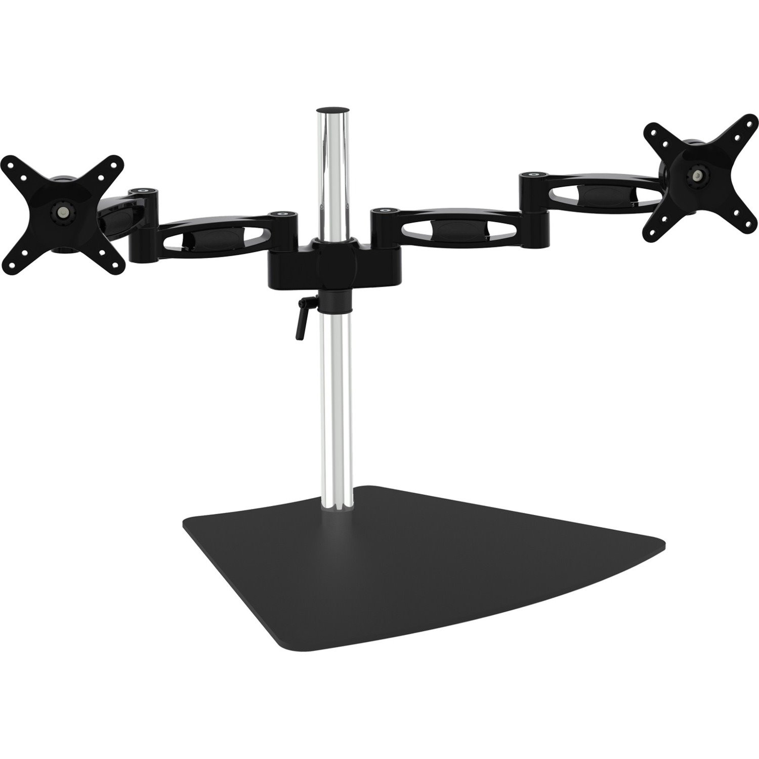 Amer Dual Monitor Free Standing Desk Mount