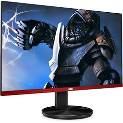 AOC G2490VX/BK 24" Class Full HD Gaming LCD Monitor - 16:9 - Red, Black