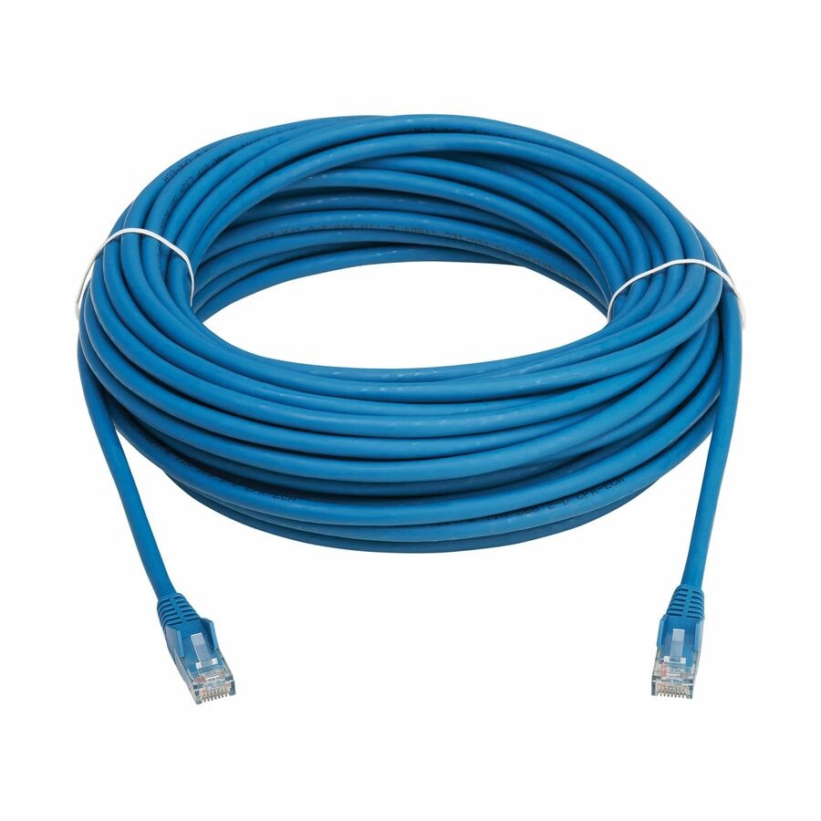 Eaton Tripp Lite Series Cat6 Gigabit Snagless Molded UTP Ethernet Cable (RJ45 M/M), PoE, LSZH, Blue, 10 m (32.8 ft.)