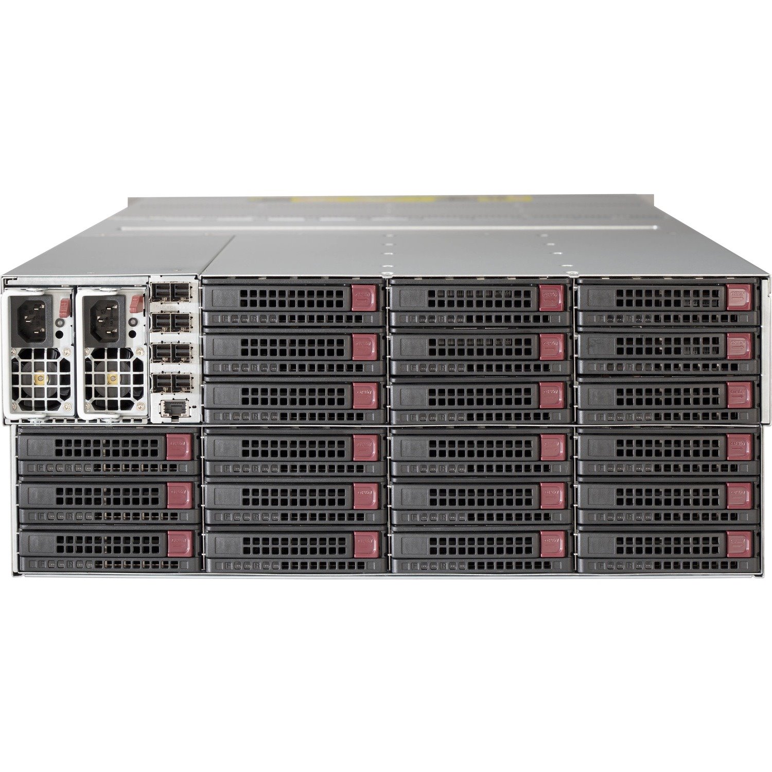 Supermicro SuperChassis 847DE1C-R2K04JBOD Drive Enclosure - 12Gb/s SAS Host Interface - 4U Rack-mountable - Black