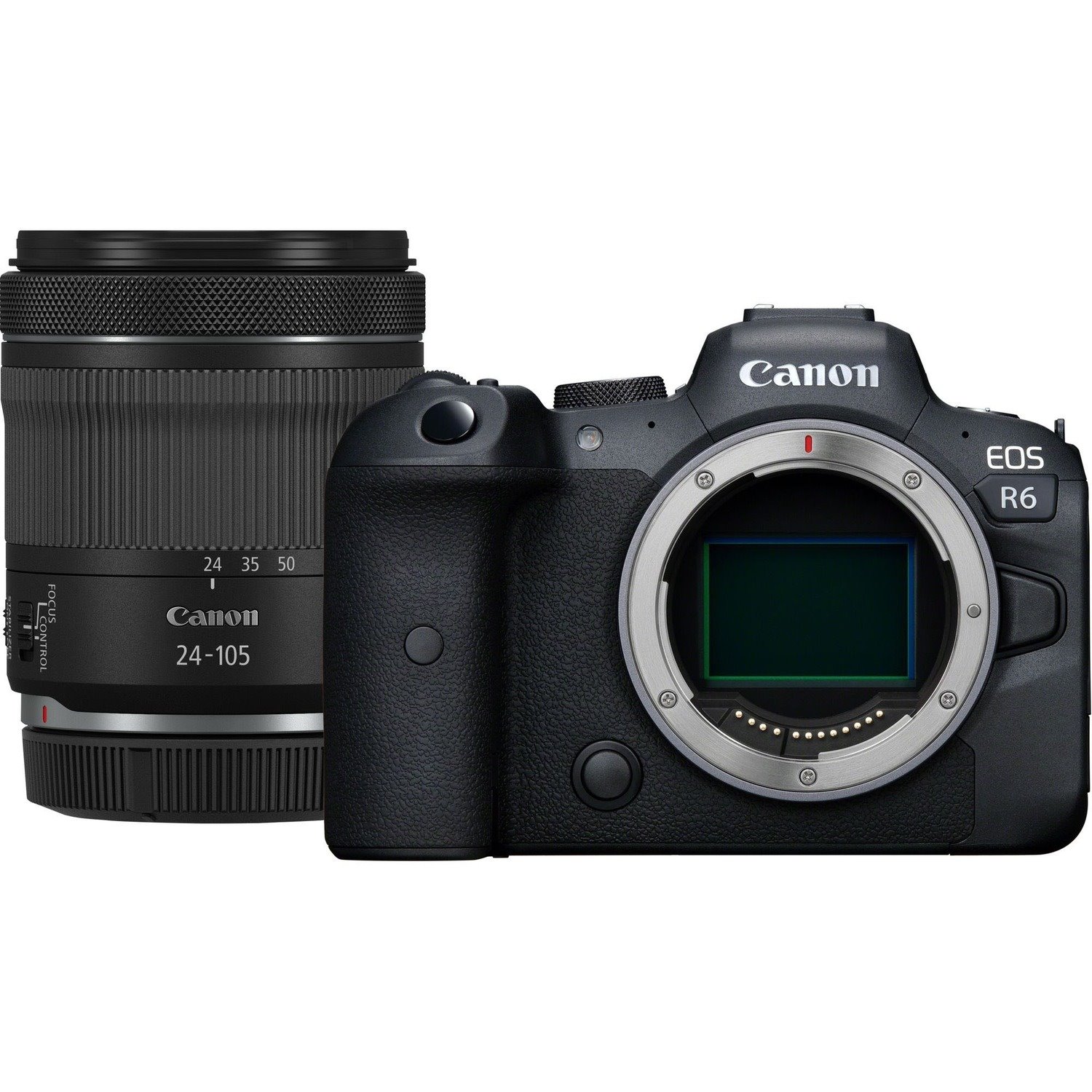 Canon EOS R6 20.1 Megapixel Mirrorless Camera with Lens - 0.94" - 4.13"