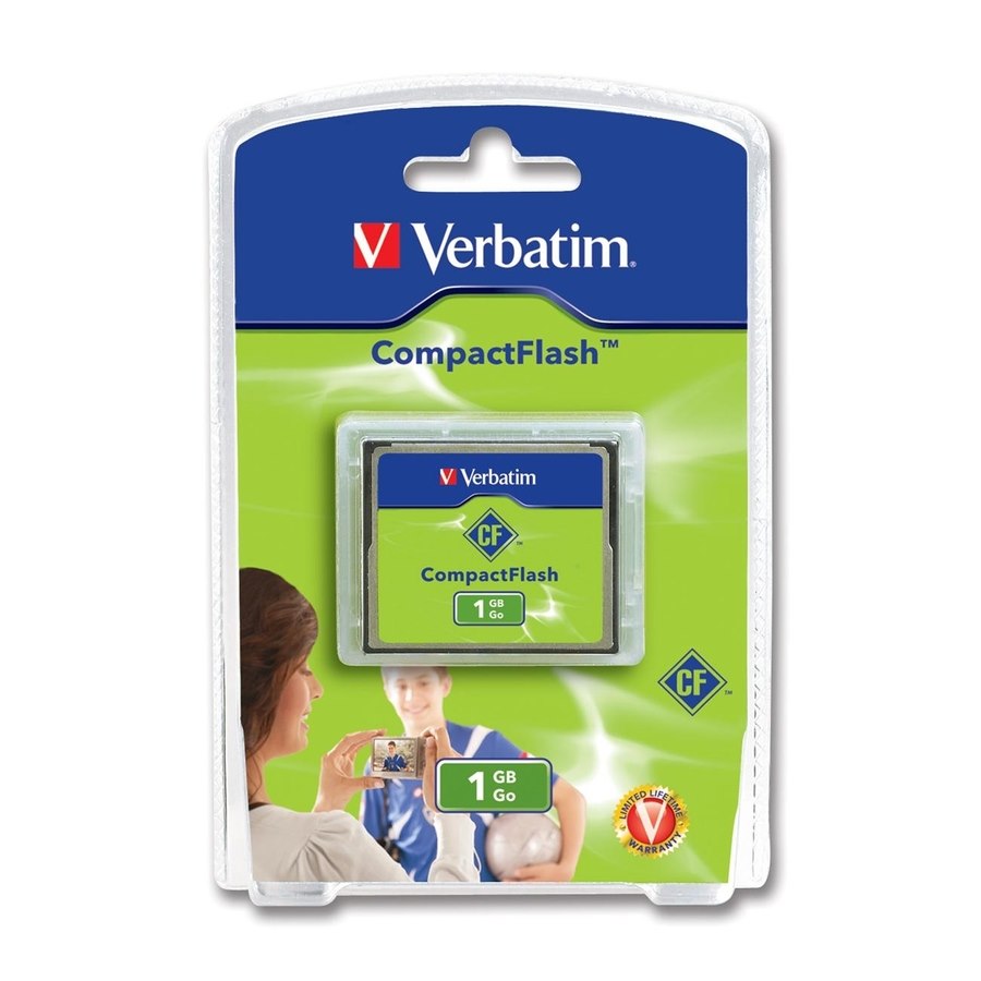 Verbatim 1 GB CompactFlash
