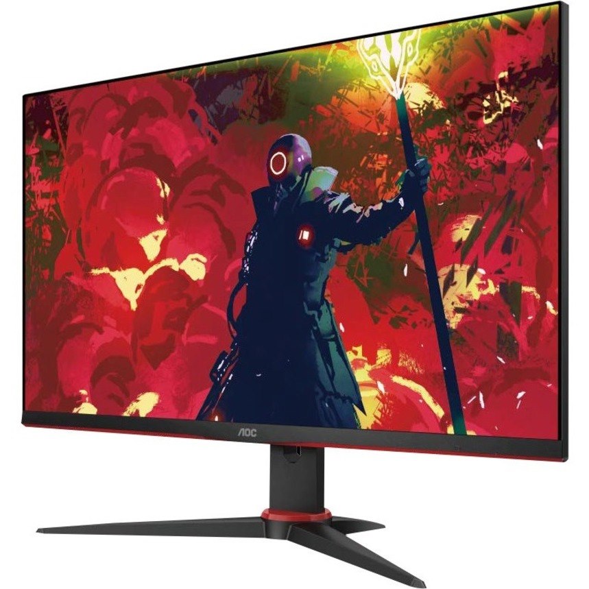 AOC 27G2E5 24" Class Full HD Gaming LCD Monitor - 16:9 - Black, Red