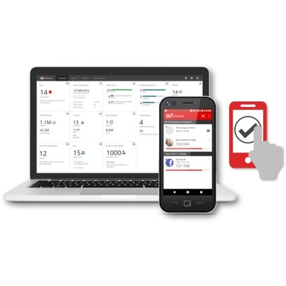 WatchGuard AuthPoint - Subscription - 1 License - 1 Year