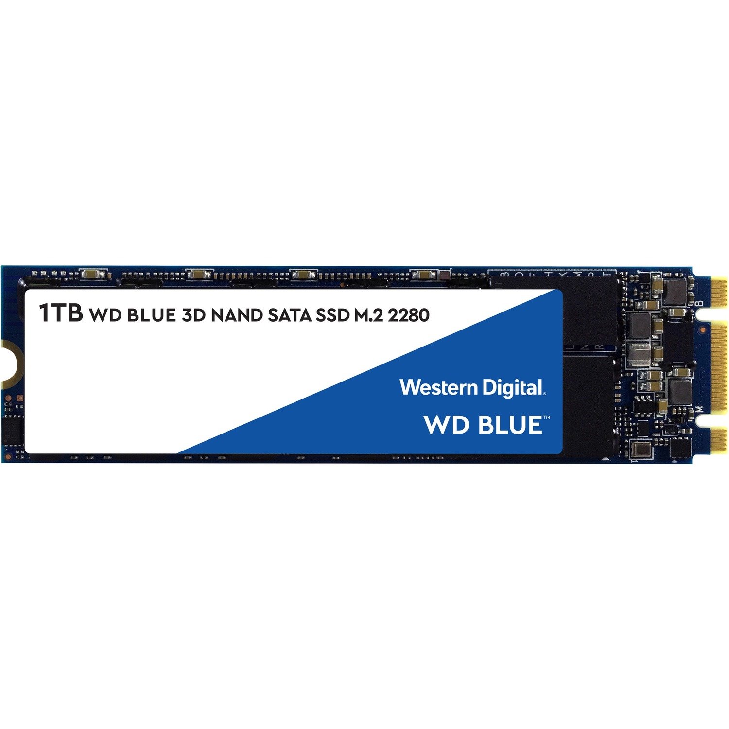 WD Blue 3D NAND 1TB PC SSD - SATA III 6 Gb/s M.2 2280 Solid State Drive