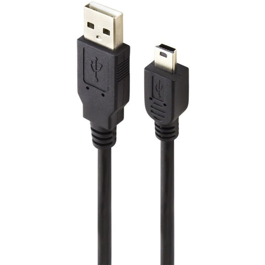 Alogic 5 m Mini USB/USB Data Transfer Cable for Mobile Device, Computer, Phone, Tablet, PDA, GPS, Camera, Wall Charger - 1