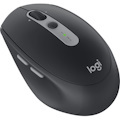 Logitech M590 Mouse - Bluetooth/Radio Frequency - USB - Optical - 7 Button(s) - Graphite Tonal