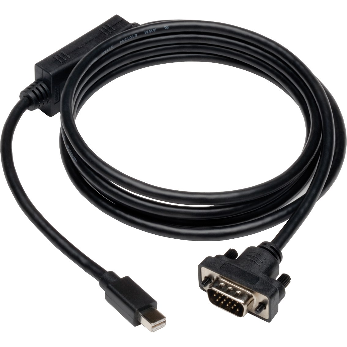 Eaton Tripp Lite Series Mini DisplayPort to VGA Active Adapter Cable (M/M), 6 ft. (1.8 m), TAA