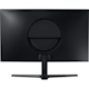 Samsung C27RG50FQE 27" Class Full HD Curved Screen Gaming LCD Monitor - 16:9 - Dark Blue Gray, Black