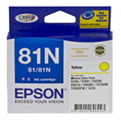Epson No. 81N Original Inkjet Ink Cartridge - Yellow Pack