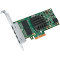 Intel I350 I350-T4 Gigabit Ethernet Card for Server - 10/100/1000Base-T - Plug-in Card