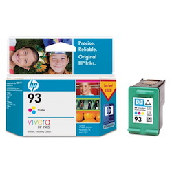 HP 93 Original Inkjet Ink Cartridge - Cyan, Magenta, Yellow Pack