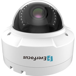 EverFocus EHN1250 2 Megapixel Outdoor HD Network Camera - Monochrome, Color - Dome