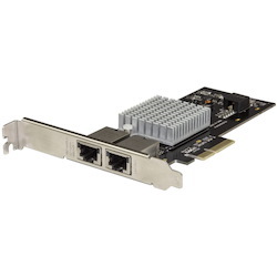 StarTech.com 2-Port PCIe 10GBase-T / NBASE-T Ethernet Network Card - with Intel X550 Chip