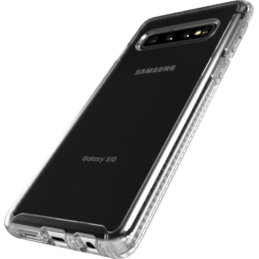 Tech21 Pure Clear Case for Samsung Galaxy S10 Smartphone - Clear