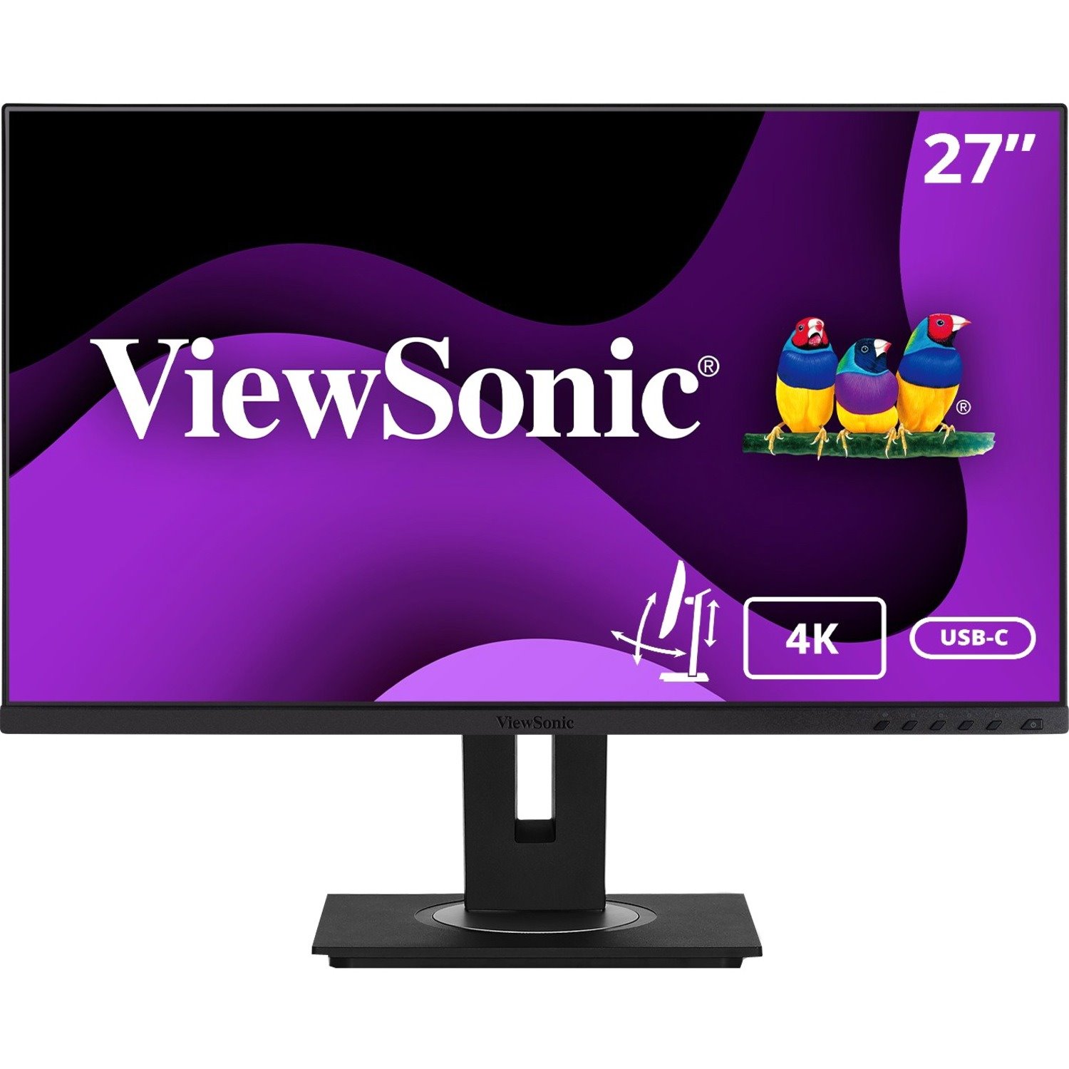 ViewSonic VG2756-4K 68.6 cm (27") 4K UHD LED LCD Monitor - 16:9
