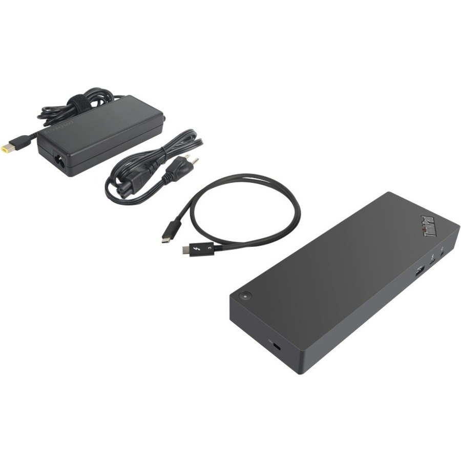 Lenovo USB Type C (THUNDERBOLT) Docking Station for Notebook - 135 W