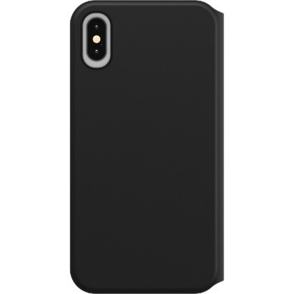 OtterBox Strada Carrying Case (Book Fold) Apple iPhone XS Max - Black