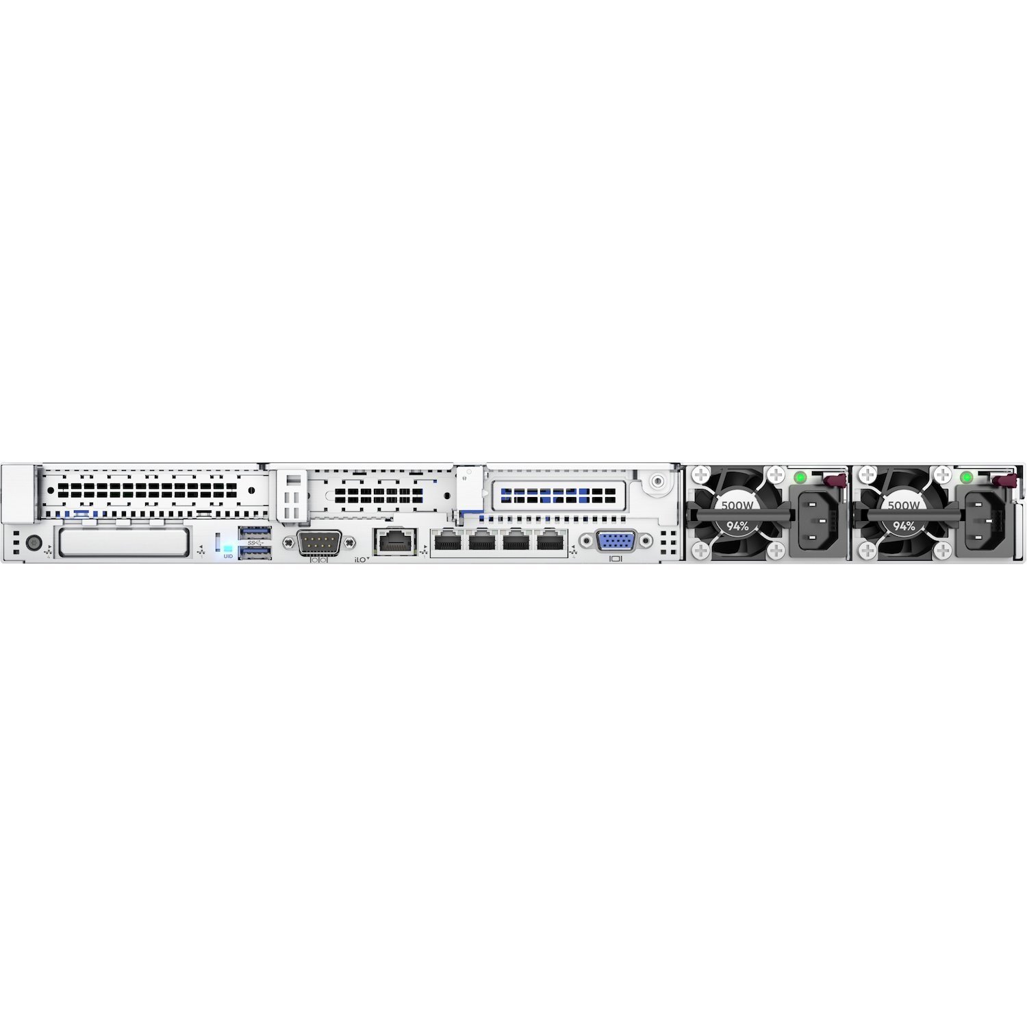 HPE ProLiant DL360 G10 1U Rack Server - 1 x Intel Xeon Silver 4208 2.10 GHz - 16 GB RAM - 12Gb/s SAS, Serial ATA/600 Controller