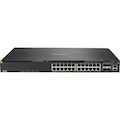 Aruba CX 6300 6300M 24 Ports Manageable Ethernet Switch - Gigabit Ethernet, 50 Gigabit Ethernet - 10/100/1000Base-T, 50GBase-X - Refurbished