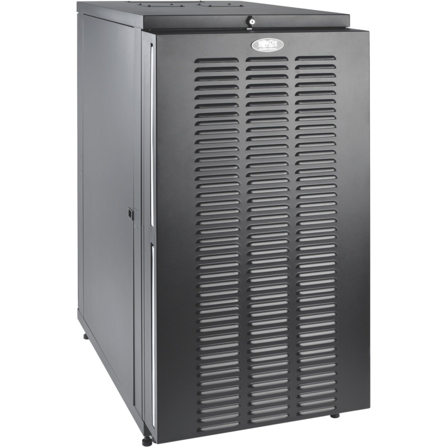 Eaton Tripp Lite Series SmartRack 24U Standard-Depth Half-Height Rack Enclosure for Harsh Environments