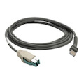 Zebra CBA-U03-S07ZAR 2.13 m USB Data Transfer Cable