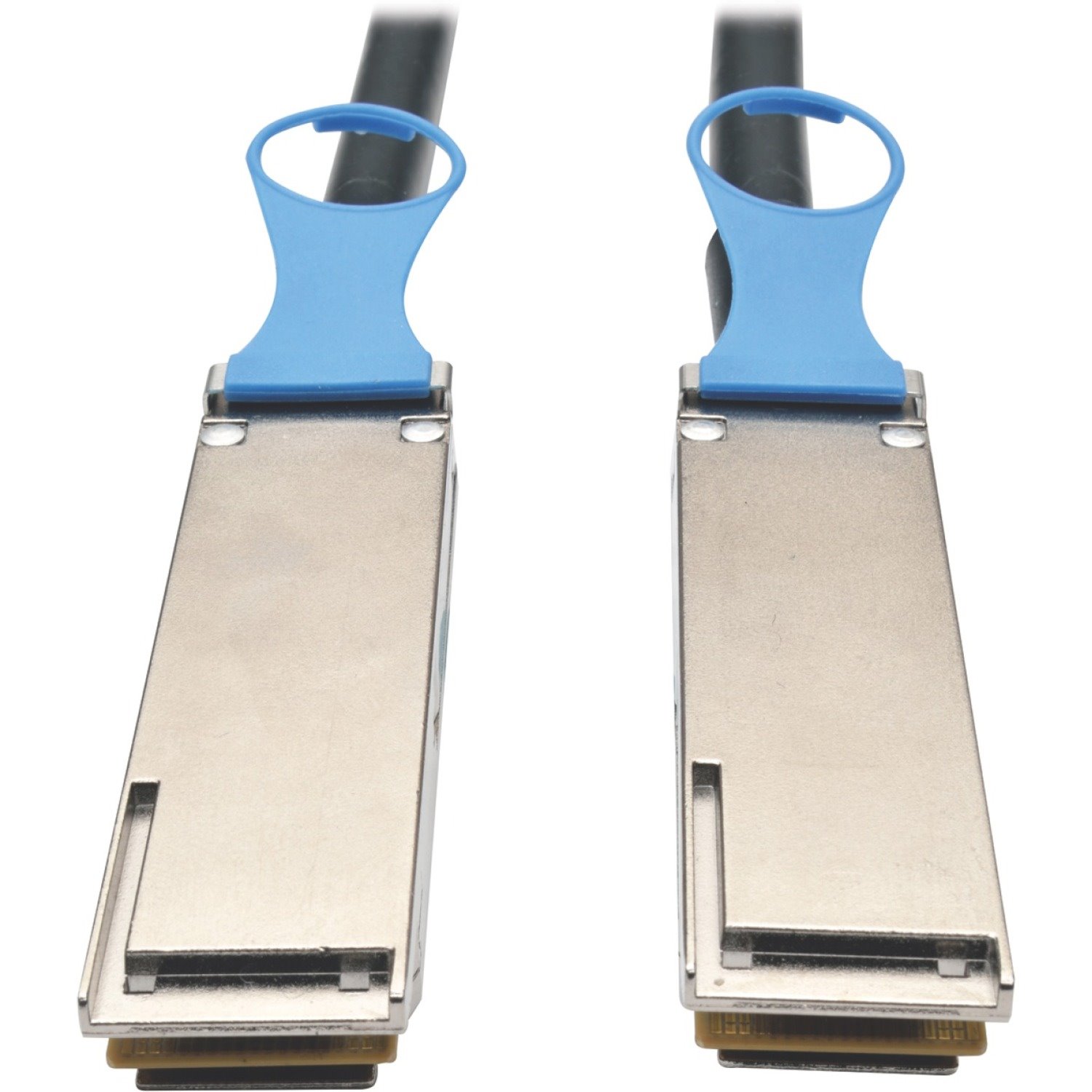 Eaton Tripp Lite Series QSFP28 to QSFP28 100GbE Passive DAC Cable (M/M), QSFP-100G-CU3M Compatible, 3M (9.84 ft.)