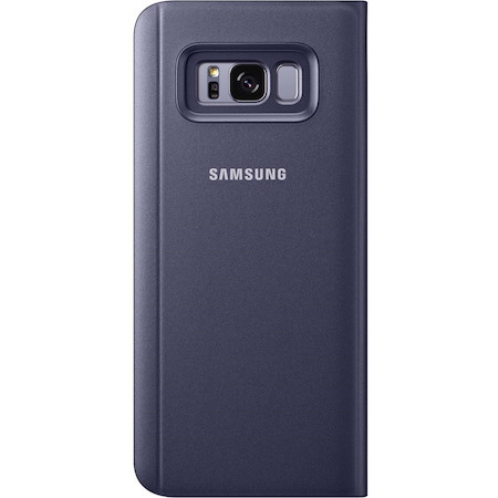 Samsung Clear View Carrying Case Samsung Galaxy S8+ Smartphone - Violet