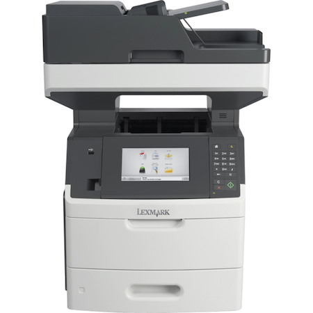 Lexmark MX710DHE Laser Multifunction Printer - Monochrome