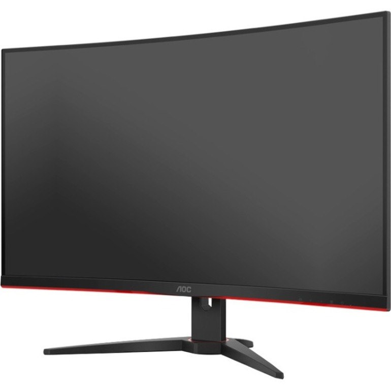 AOC CQ32G2E 80 cm (31.5") WQHD Curved Screen Gaming LCD Monitor - 16:9 - Black, Red