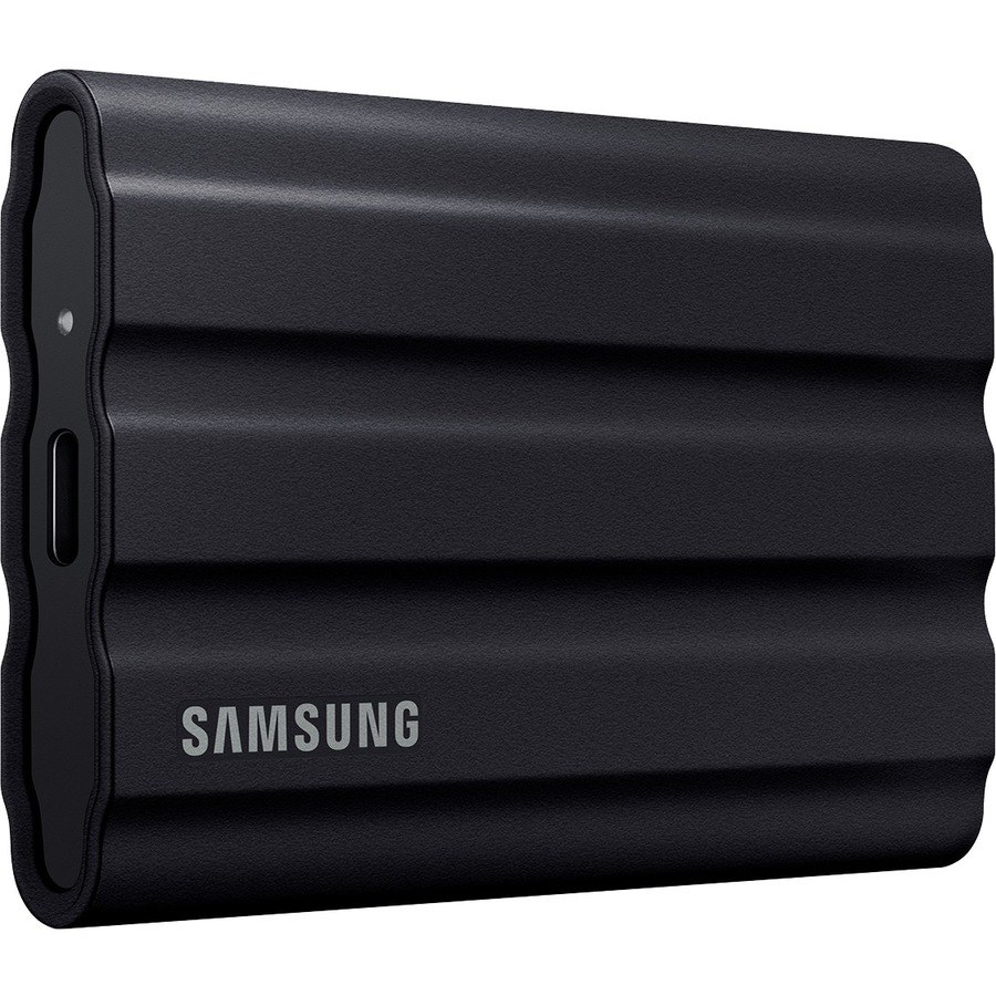 Samsung T7 MU-PE2T0S/AM 2 TB Portable Rugged Solid State Drive - External - Black
