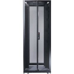 APC by Schneider Electric NetShelter SX 48U Floor Standing Rack Cabinet for Blade Server - 482.60 mm Rack Width - Black