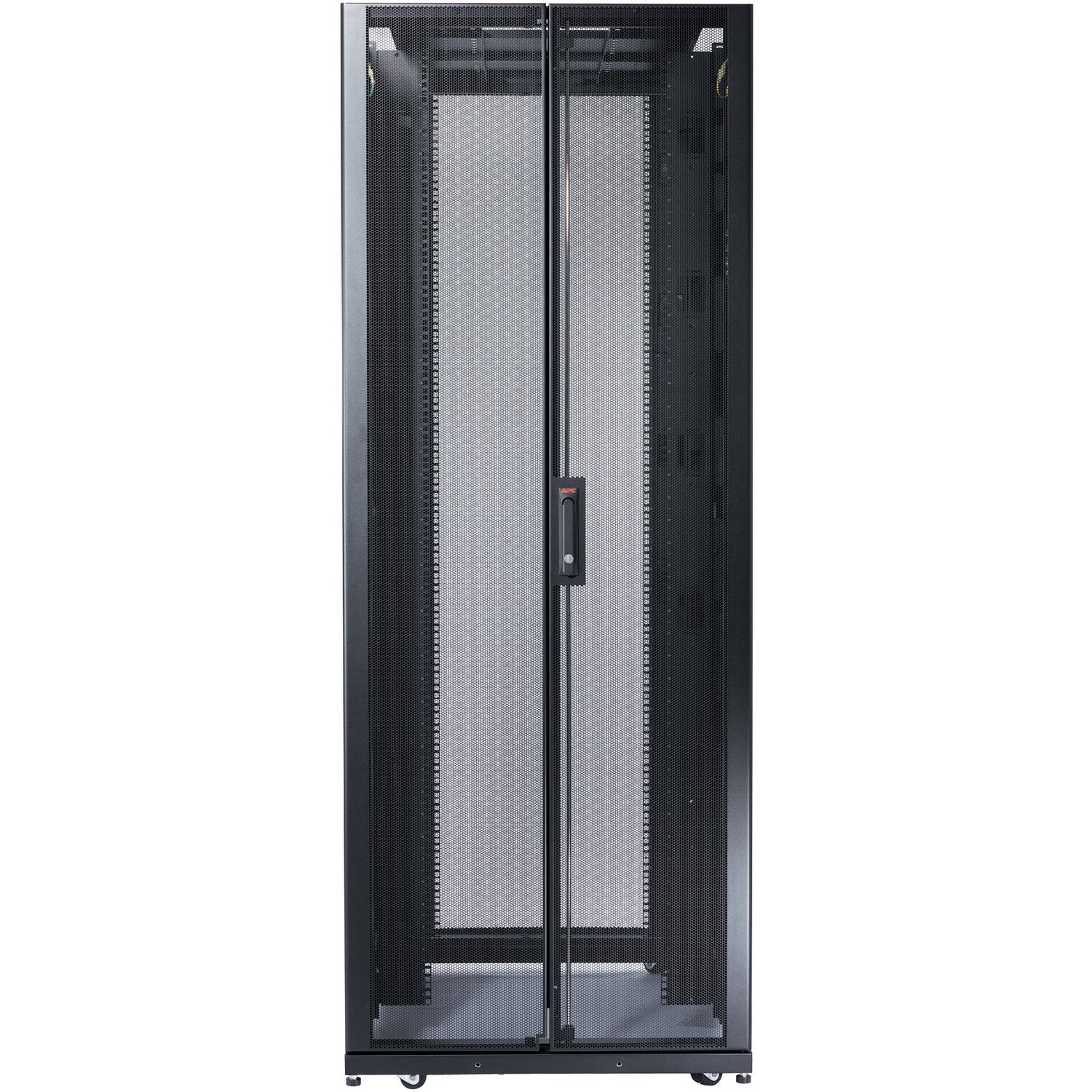 APC by Schneider Electric NetShelter SX 48U Floor Standing Rack Cabinet for Blade Server, Converged Infrastructure - 482.60 mm Rack Width - Black