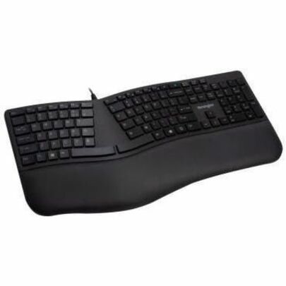 Kensington Pro Fit Ergo Wired Keyboard - Black